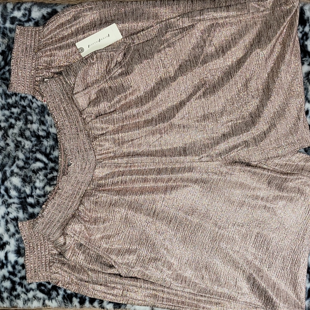 GILLIAN SHIMMER JOGGERS BY SATURDAY/SUNDAY ANTHROPOLOGIE PINK/ROSE SIZE XS NWT - Picture 5 of 16
